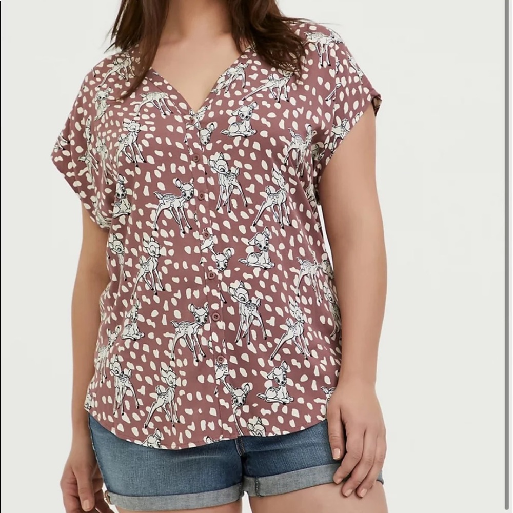 Torrid Disney BAMBI Blouse